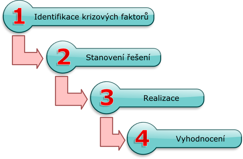 Postup řešení krize